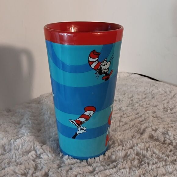 Dr Seuss Cat In The Hat Ceramic Travel Mug - Picture 4 of 7